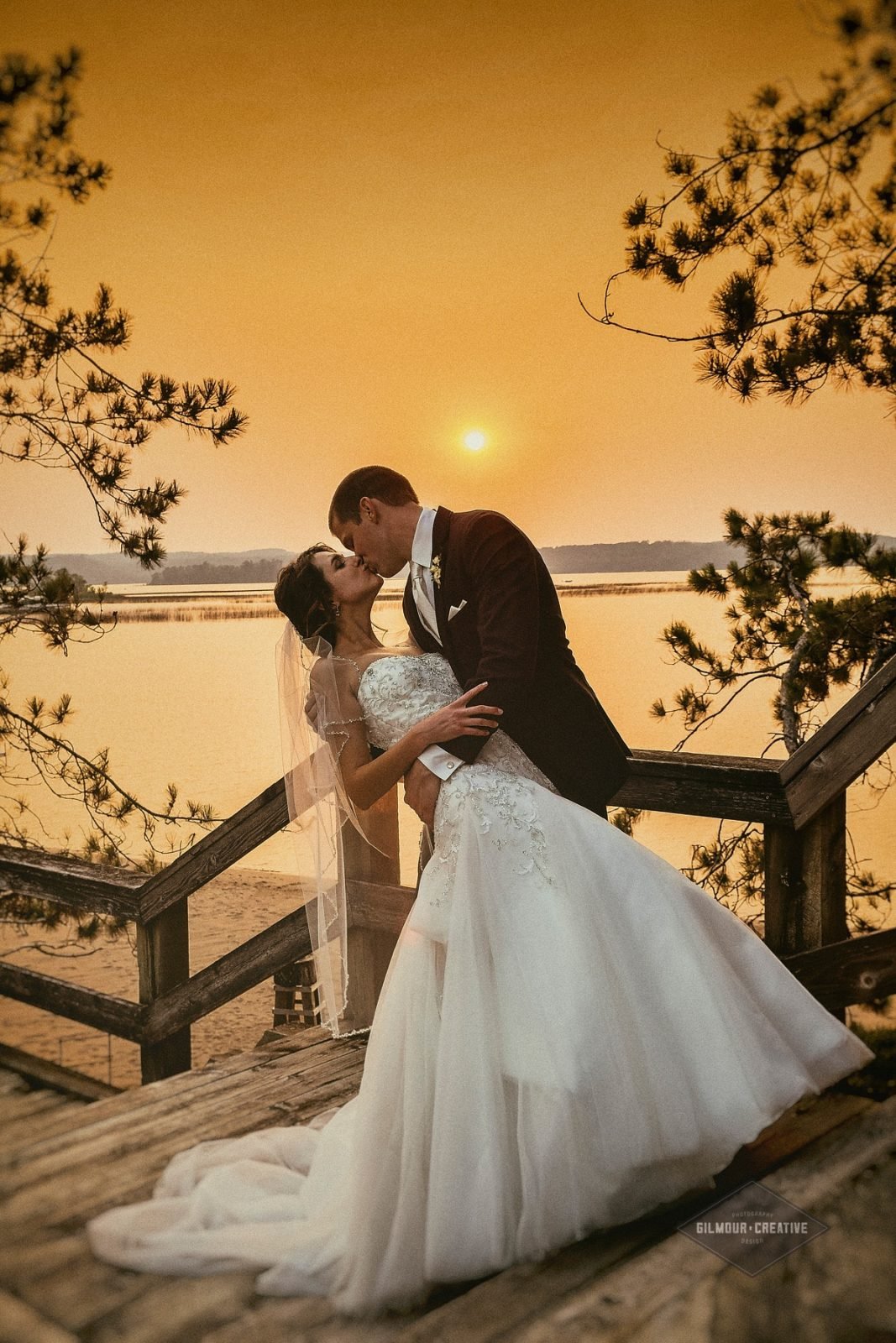 Brainerd Minnesota Sunset Wedding Photographer