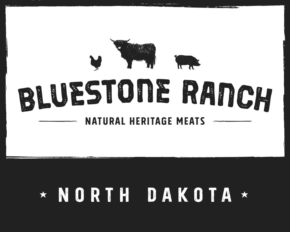 North Dakota Ranch Meat Label Design