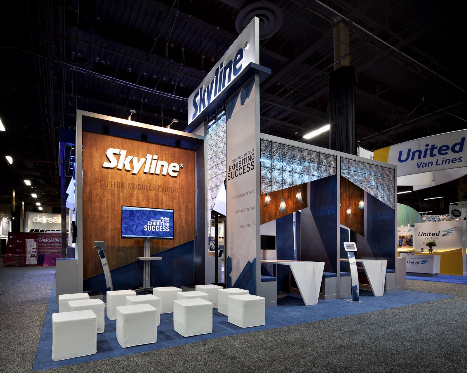 Skyline Trade Show Exhibit Design Graphics
