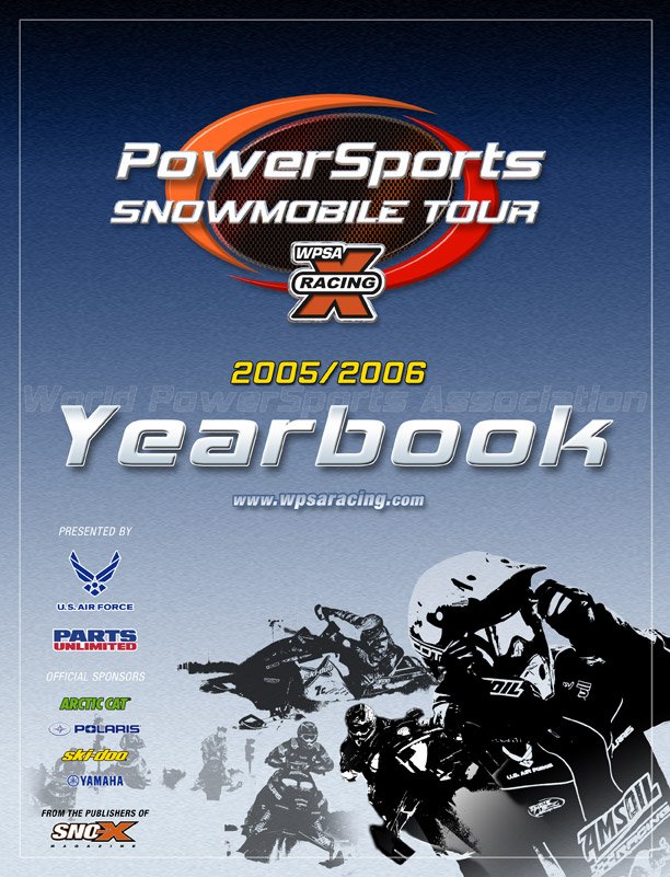 WPSA Snocross Racing Yearbook cover