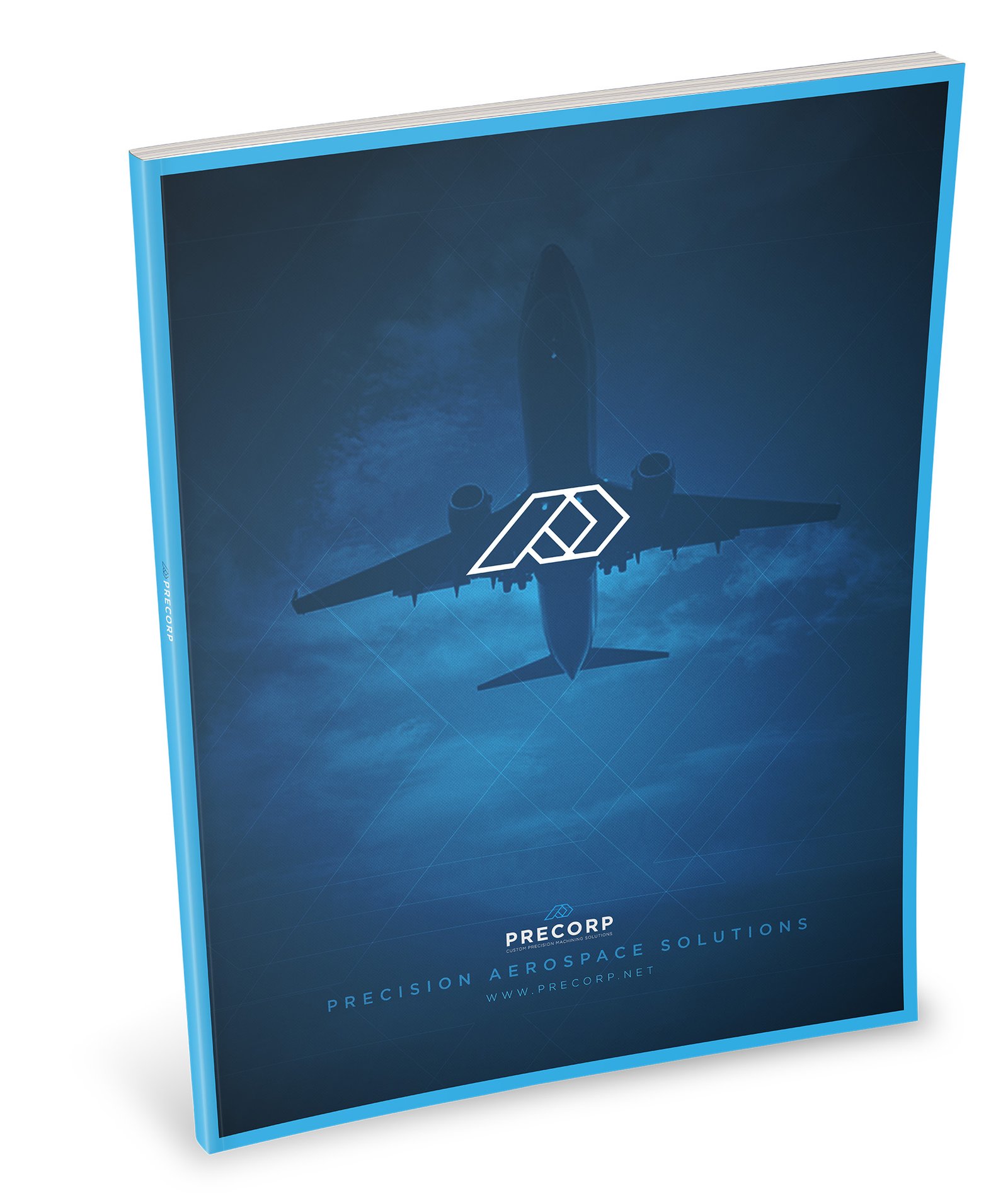 Aerospace Industry brochure mockup